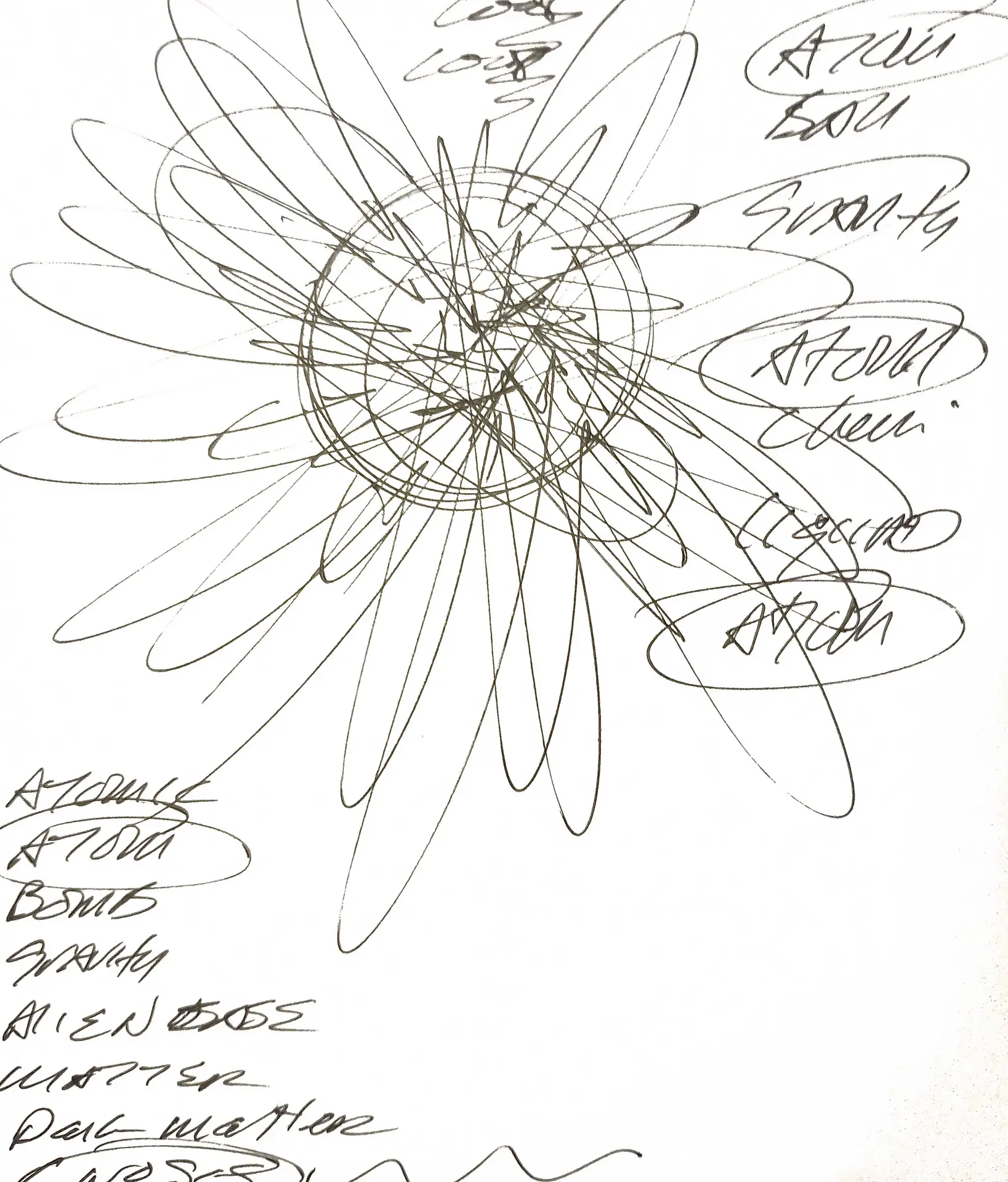 Remote Viewing Sketch 004